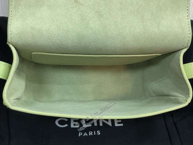 Celine專櫃2022全新CUIR TRIOMPHE系列單肩斜挎包 賽琳新版馬鞍包 sldj2425